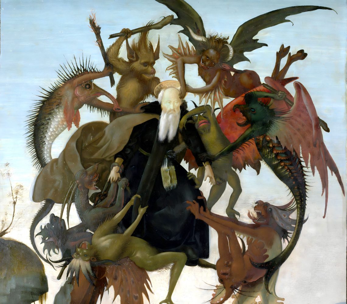 Картина Микеланджело «Терзания (Мучения) святого Антония»