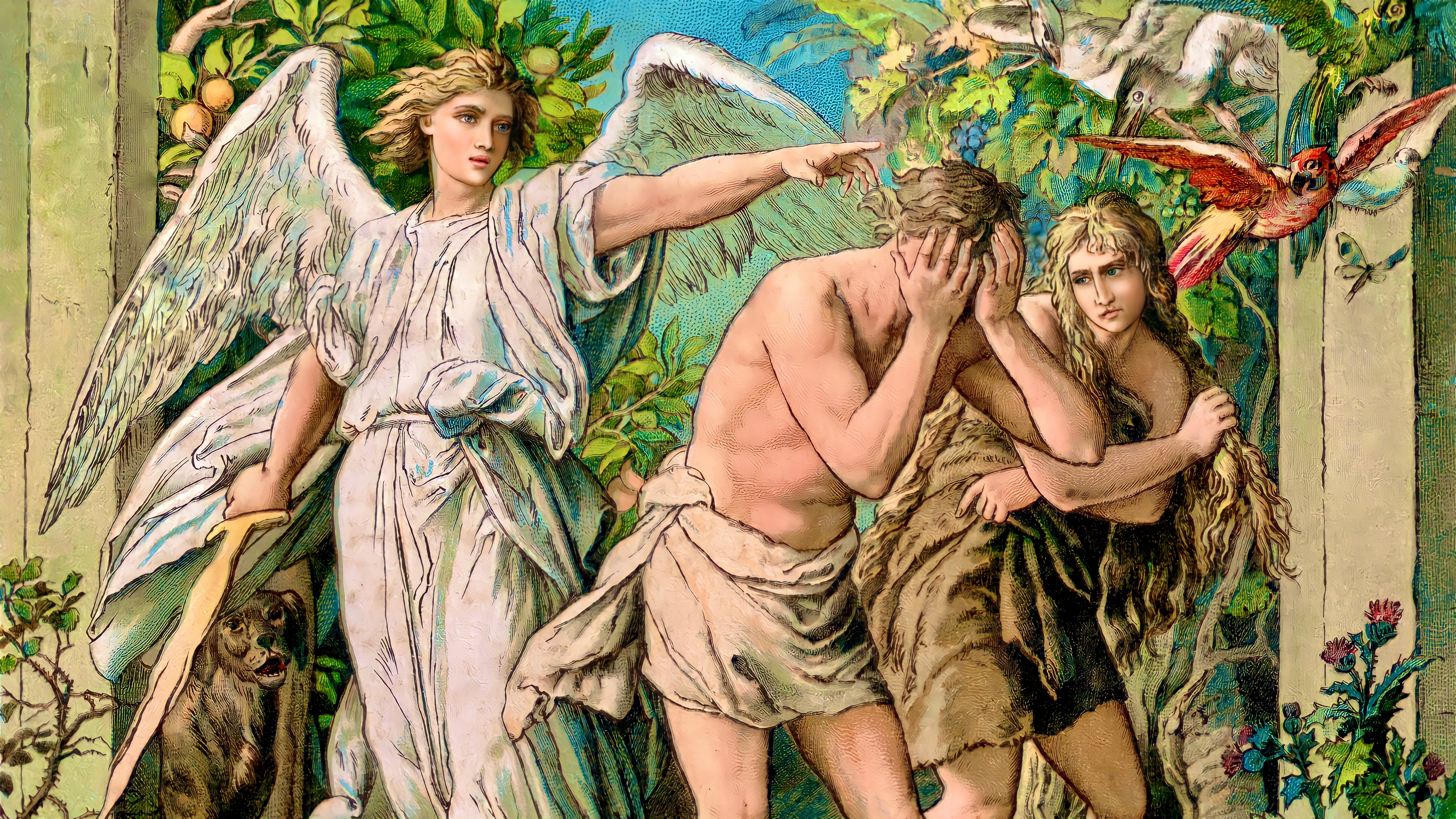 Изгнание Адама и Евы из Рая